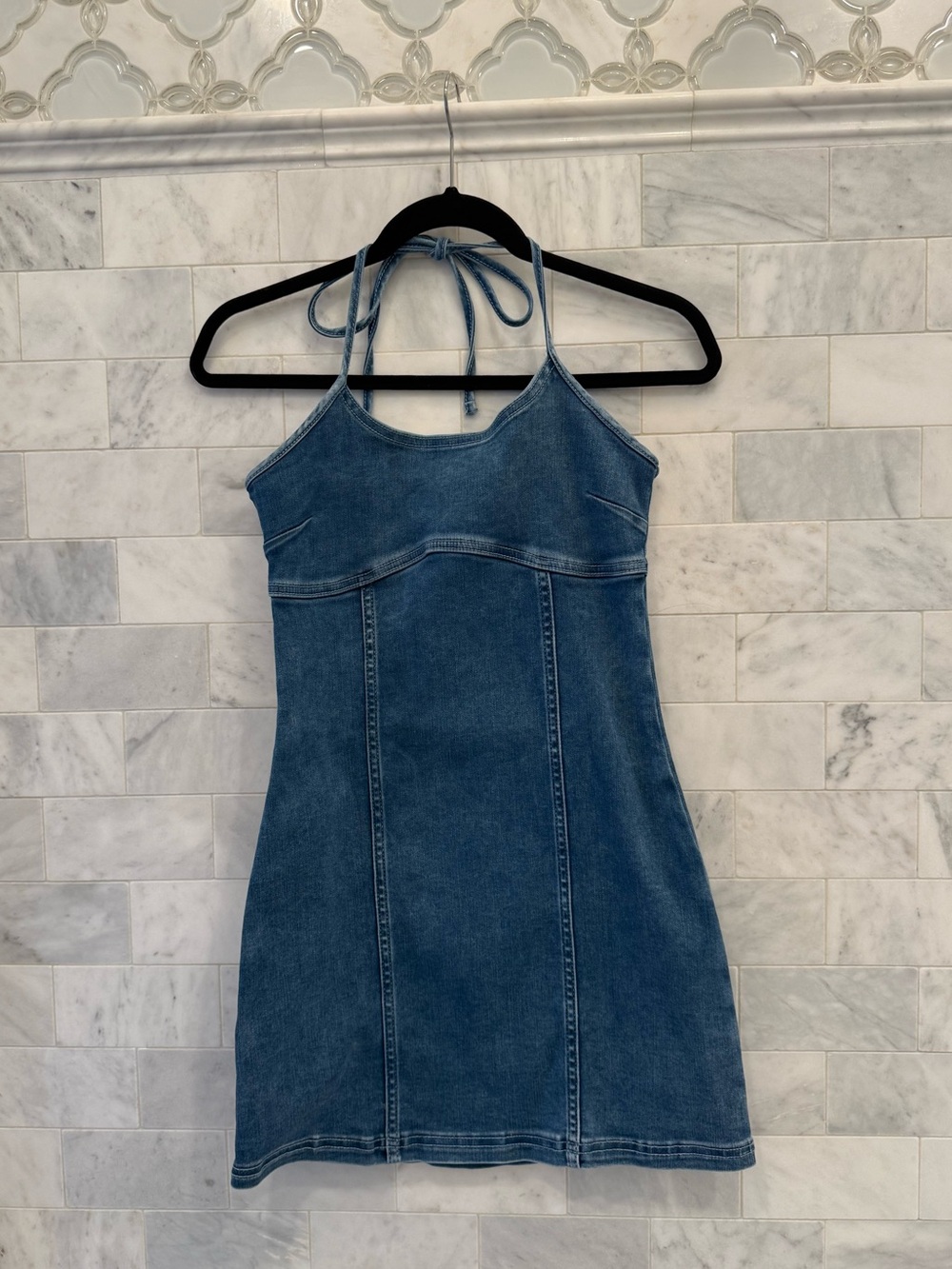 Aerie denim dress